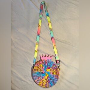Colorful Pop It Crossbody Bag for Kids